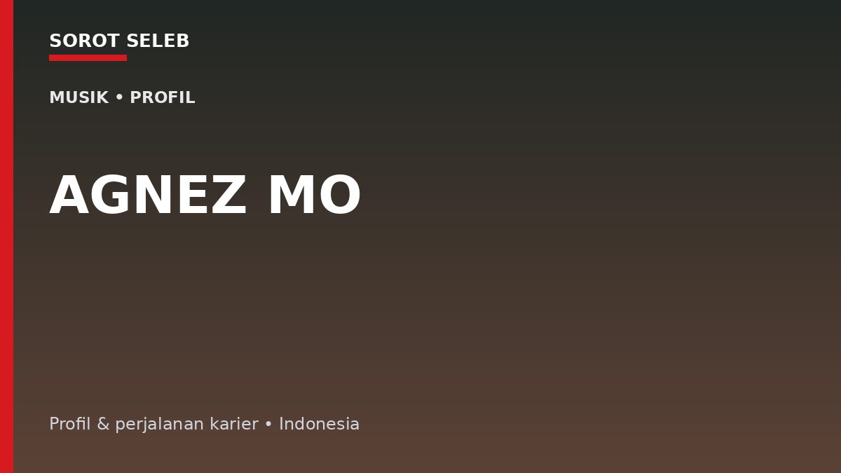 Agnez Mo: Dari Bintang Cilik Indonesia ke Karier Musik Internasional
